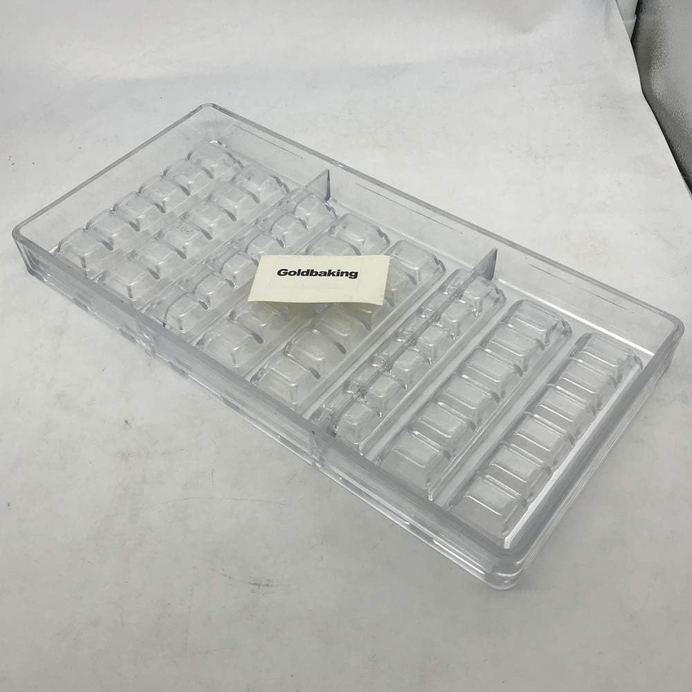 Bar Chocolate Mold Polycarbonate Chocolate Tray DIY Chocolate Tools