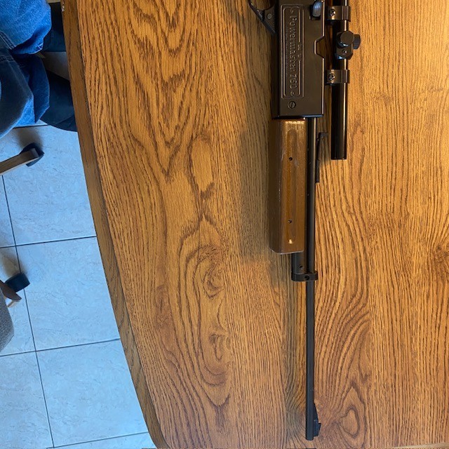 Crosman 760 powermaster w/scope restored