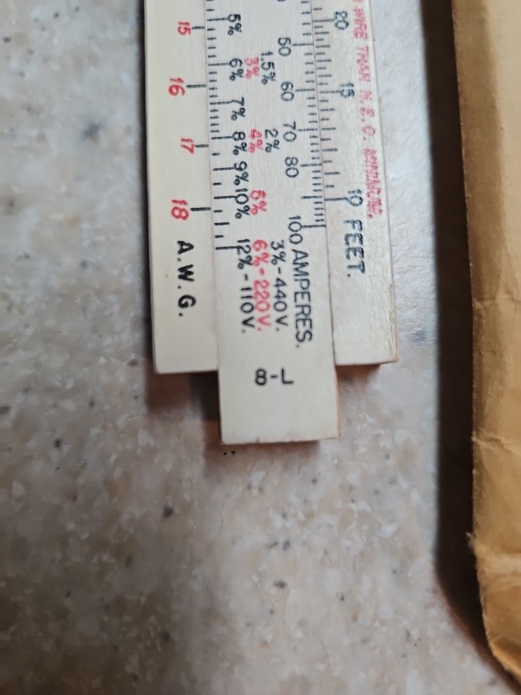 slide ruler Arkansas Power And Light