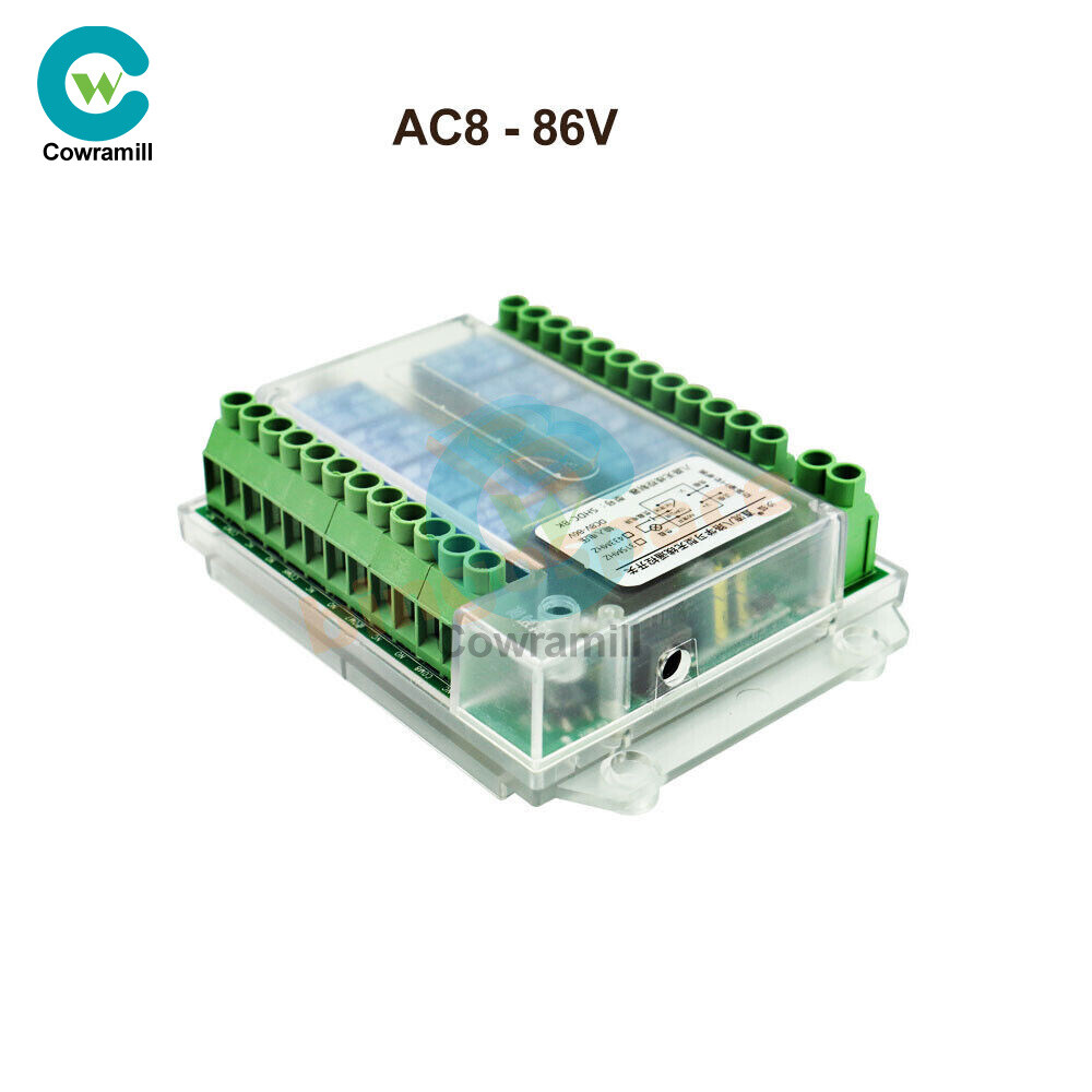 8 Channel Wireless RF Remote Control Switch Relay Module DC8-86V / AC110-275V