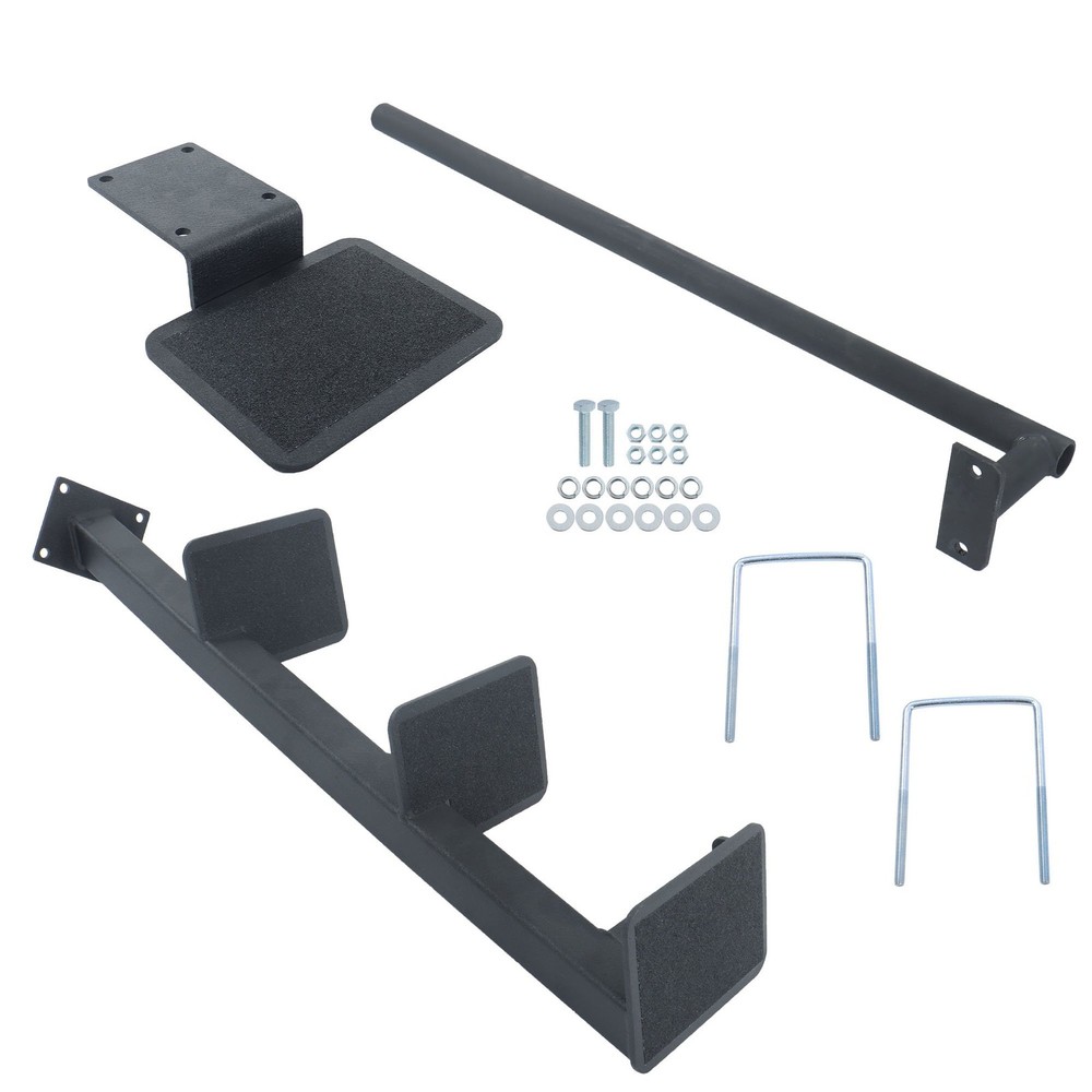 Universal Step Deep "V" Boat Trailer Steps Heavy-Duty Boat Steps w/ Handle