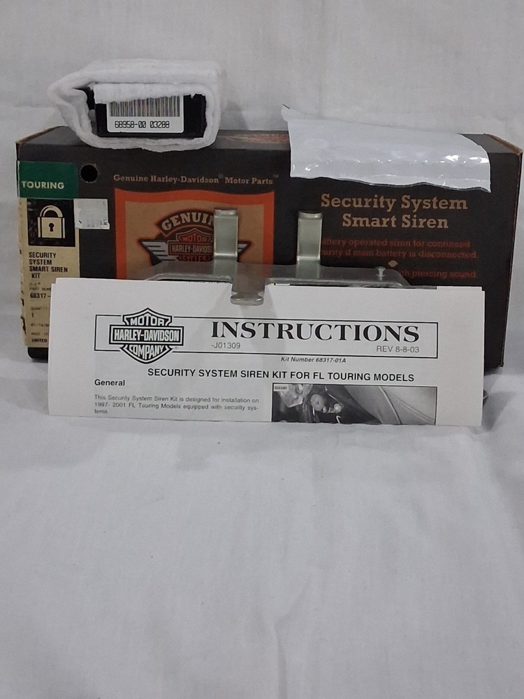 H-D SECURITY SYSTEM SMART SIREN KIT, 68317-01A, **OBSOLETE **