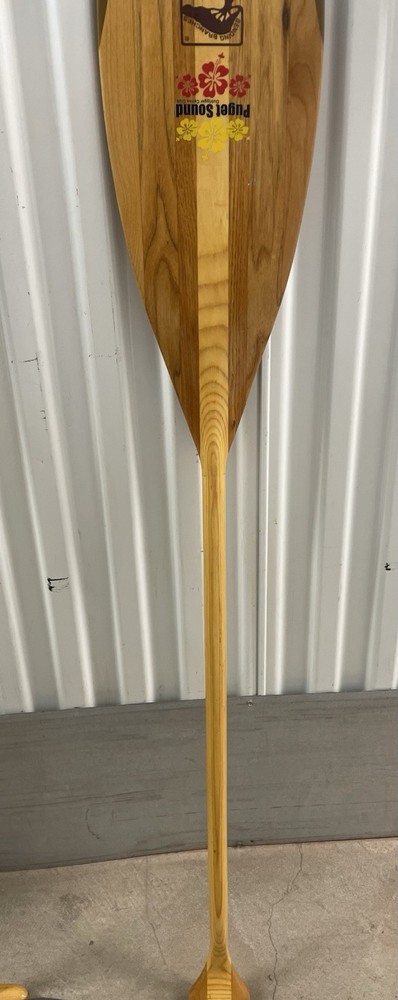 Vintage Bending Branches Starlite Canoe Paddle Single Bend