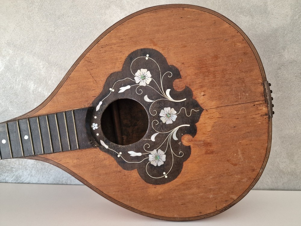 Antique Decorated Mandolin