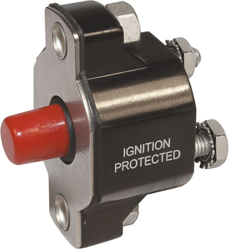 Blue Sea 2143-BSS 2143 Medium Duty Push Button Reset-Only 60A