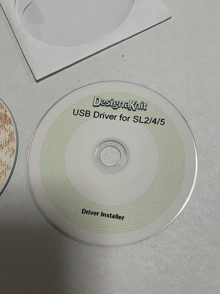 Designaknit usb driver cd and usb links cd software Discs Only