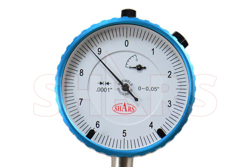 .05" PRECISION DIAL INDICATOR .0001" AGD 2 SHOCKPROOF LUG BACK 0-100 !]
