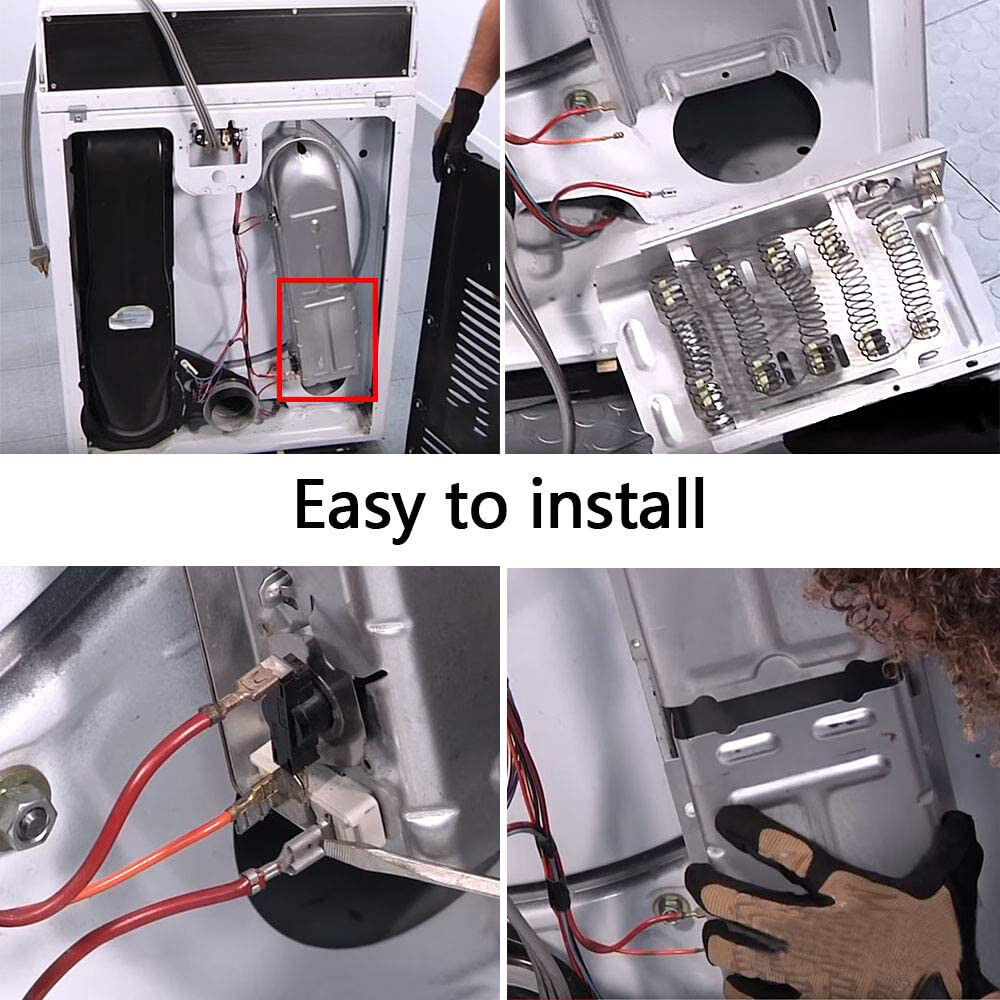 Dryer Heating Element Assembly Replace For Whirlpool 279838 398064 3403585