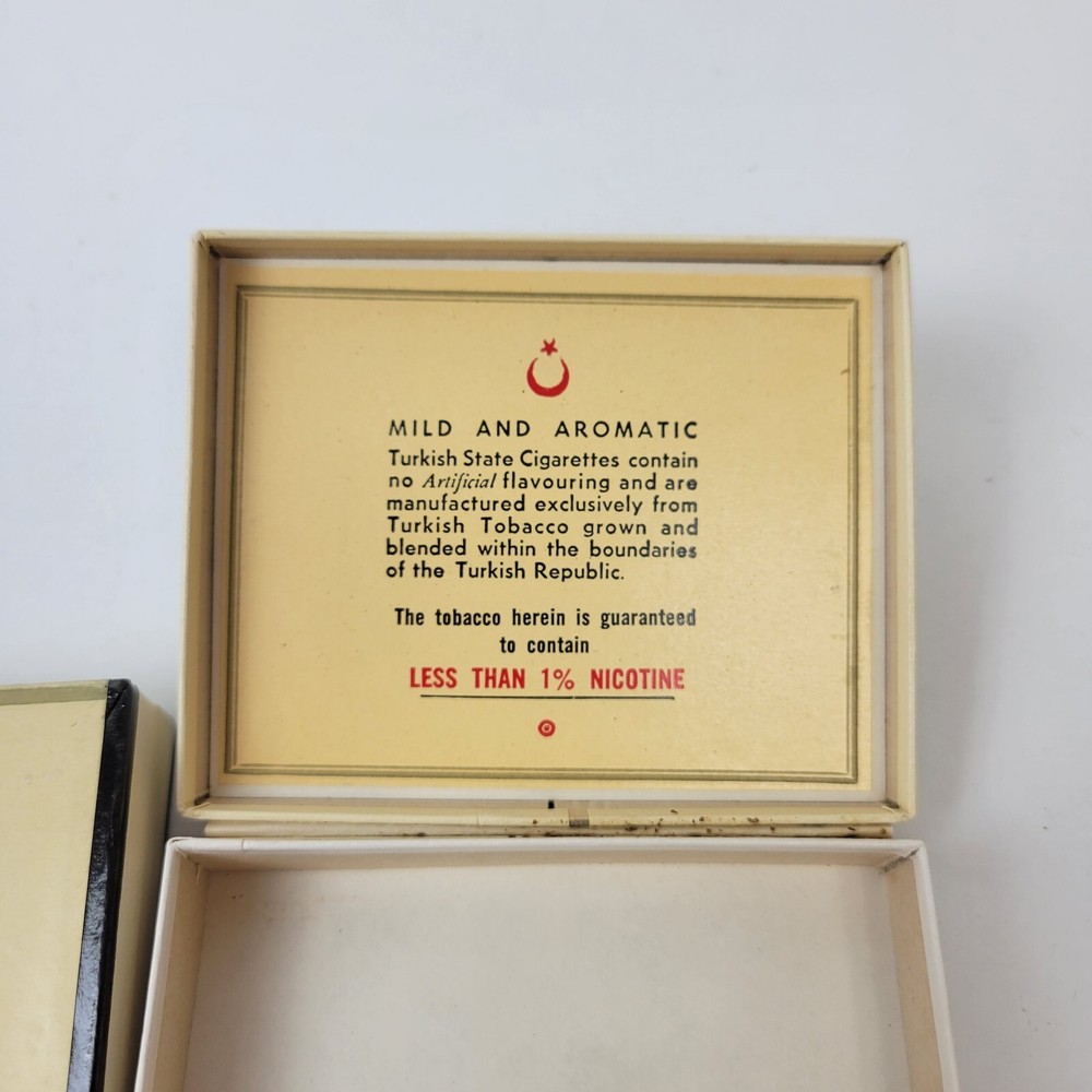 Vintage Turkish Special King Size Cigarettes - Empty Boxes