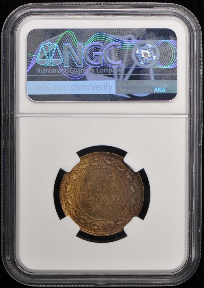 1919 CANADA 1C NGC MS63BN