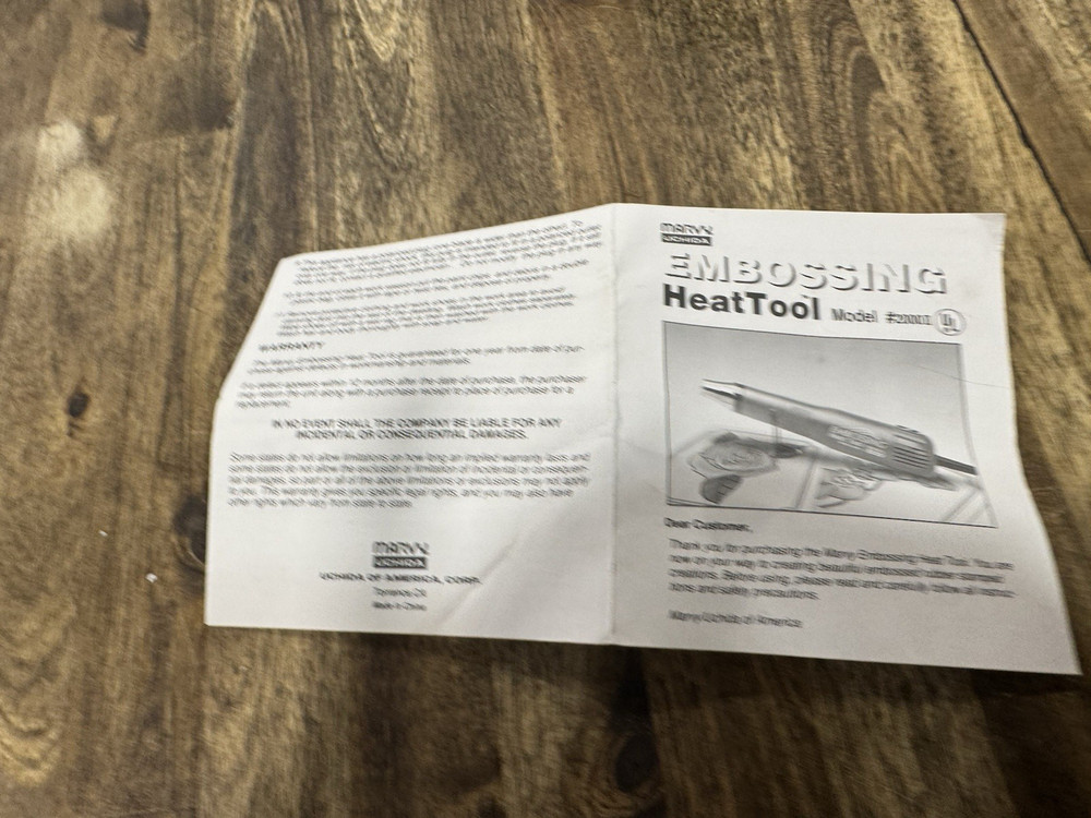 Marvy Uchida Embossing Heat Tool Model 2000 II