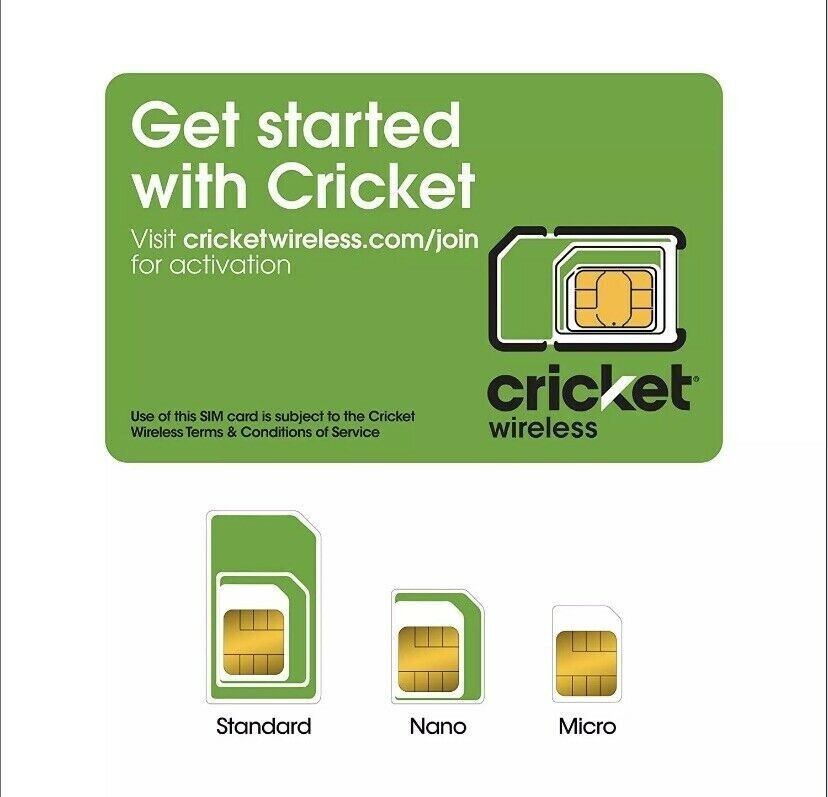 Cricket Sim card