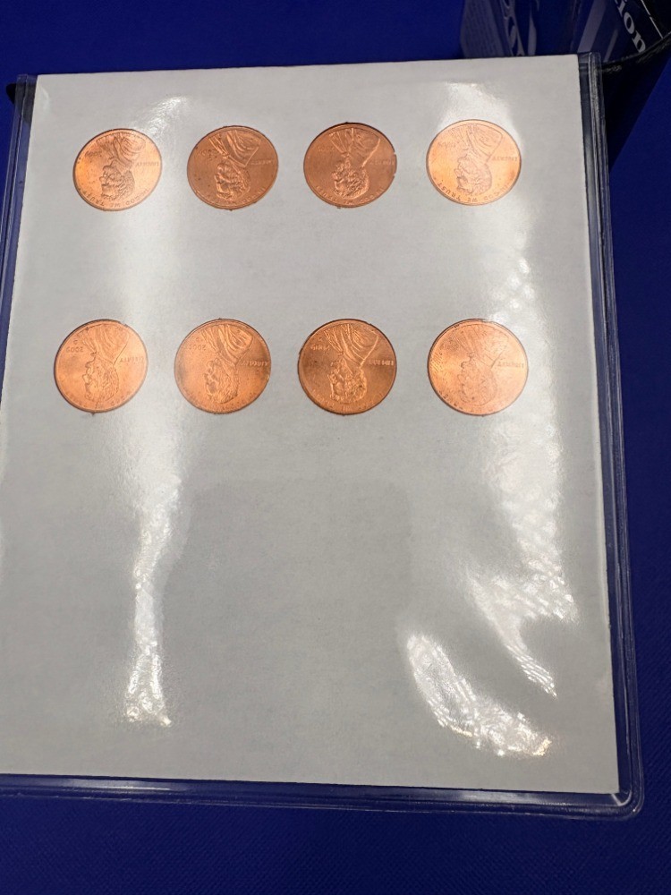 2009 P&D Lincoln Penny Collection