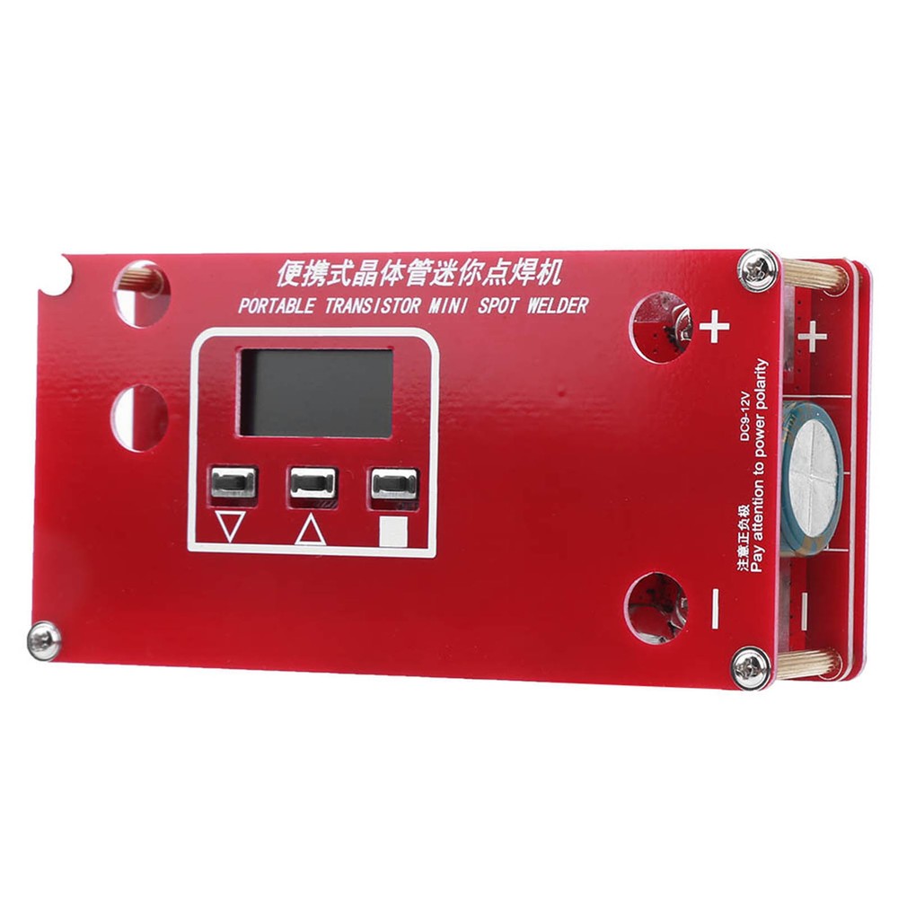 Spot Welder Portable Transistor Small Spot Welder LCD Screen Parameter Display