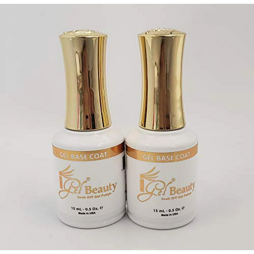 IGEL Impeccable Gel Soak Off Base Coat 0.5 oz (2 Packs)