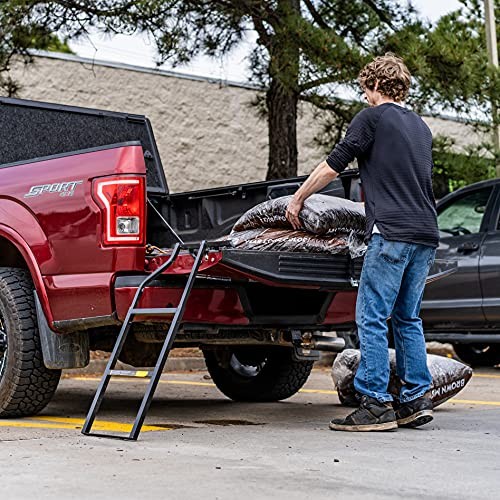 5-100 Tailgate Ladder 14.2" x 44" Black