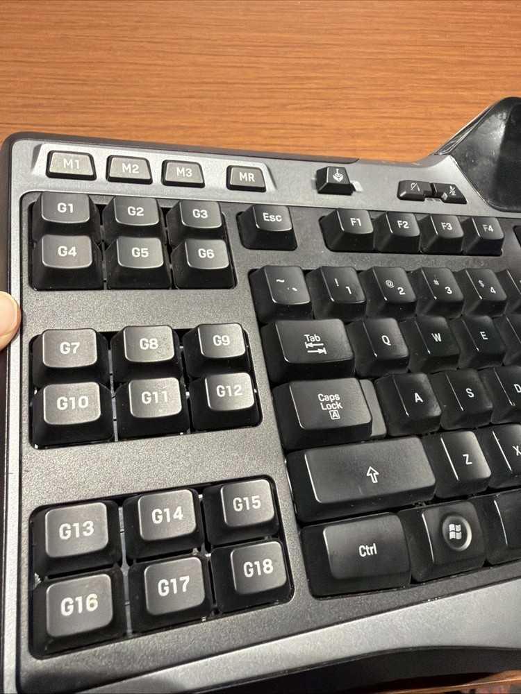 WORKING Logitech G510 Keyboard USB Gaming