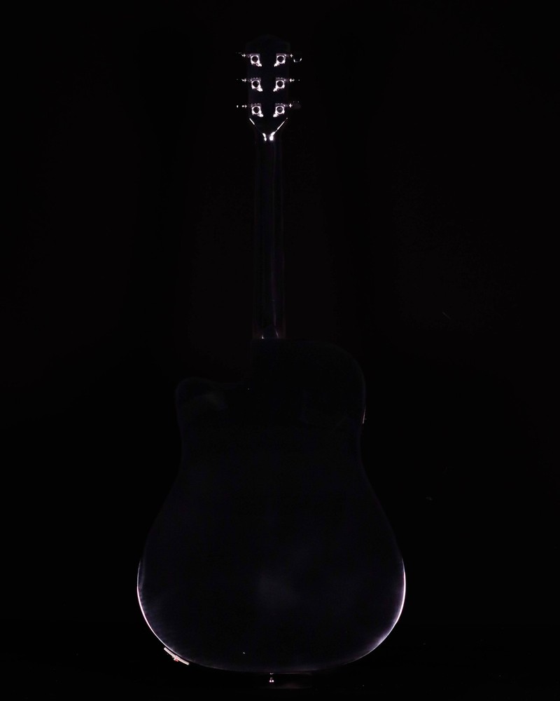 Fender CD-60SCE Dreadnought, Walnut FB, Black