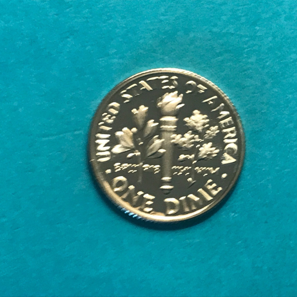 1991 S Roosevelt Proof Dime FREE SHIP