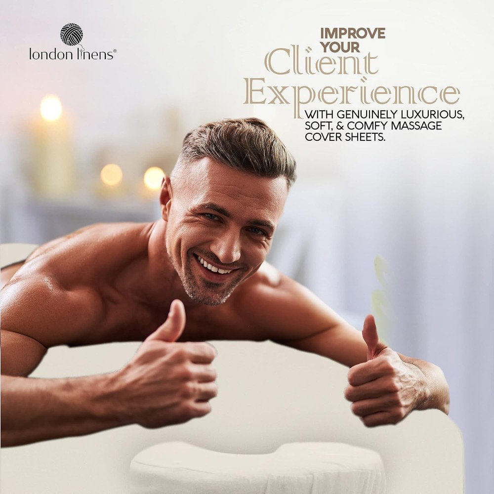 Luxury Microfiber Massage Table Sheets Set - Ideal Fit & Softness for Therapists