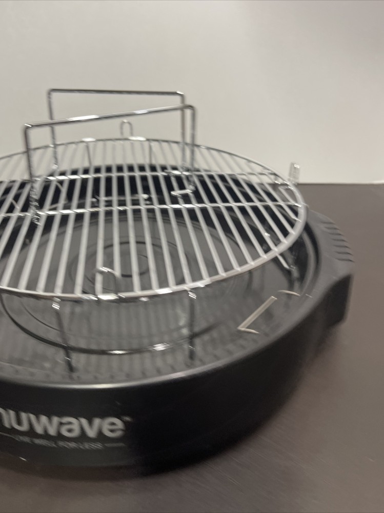 Nuwave Pro Infrared Oven Replacement Base Tray Drip Pan & Tray Black Model 20621