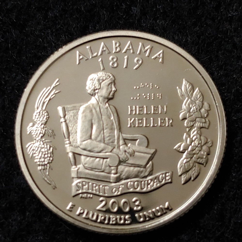 2003-S Alabama State Clad S Proof Quarter uncirculated