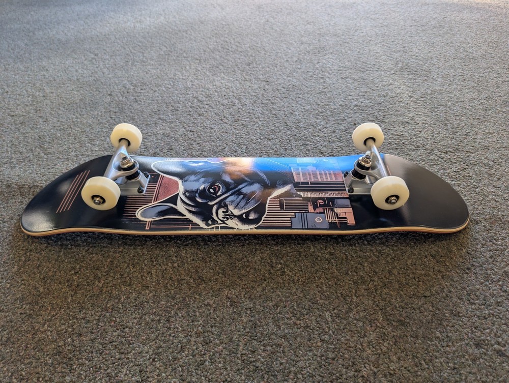 7.75" 7 Layer Canadian Maple Double Kick Concave Standard Skateboard-Violent Dog