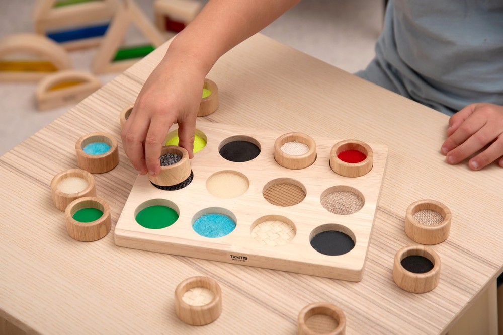 Touch & Match Board - Sensory Exploration - Special Educational Needs - Tacti...