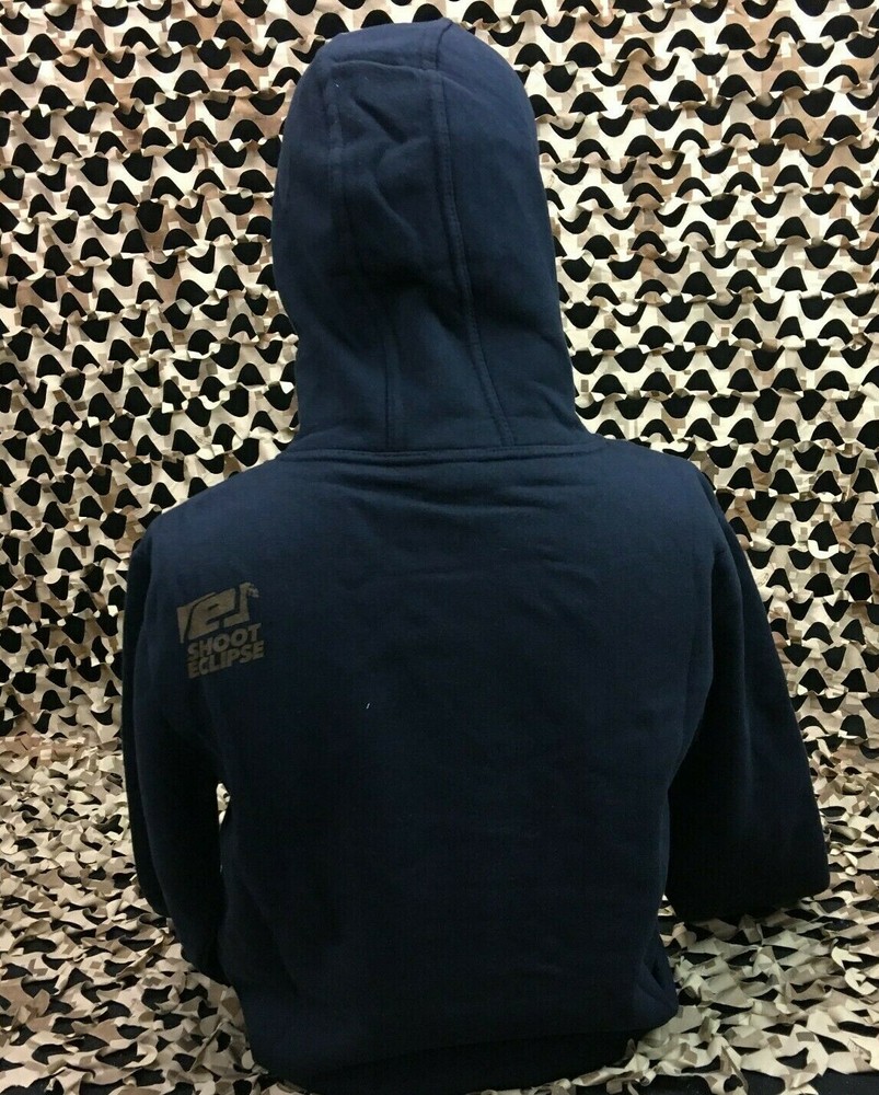 NEW Planet Eclipse Derail Hooded Sweatshirt - Navy - Medium