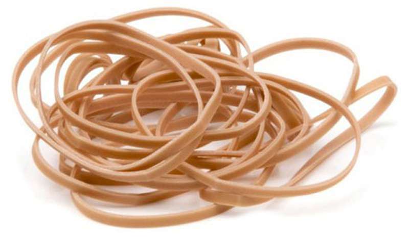 We R Memory Explosion Card Punch Board Rubber Bands 50/Pkg