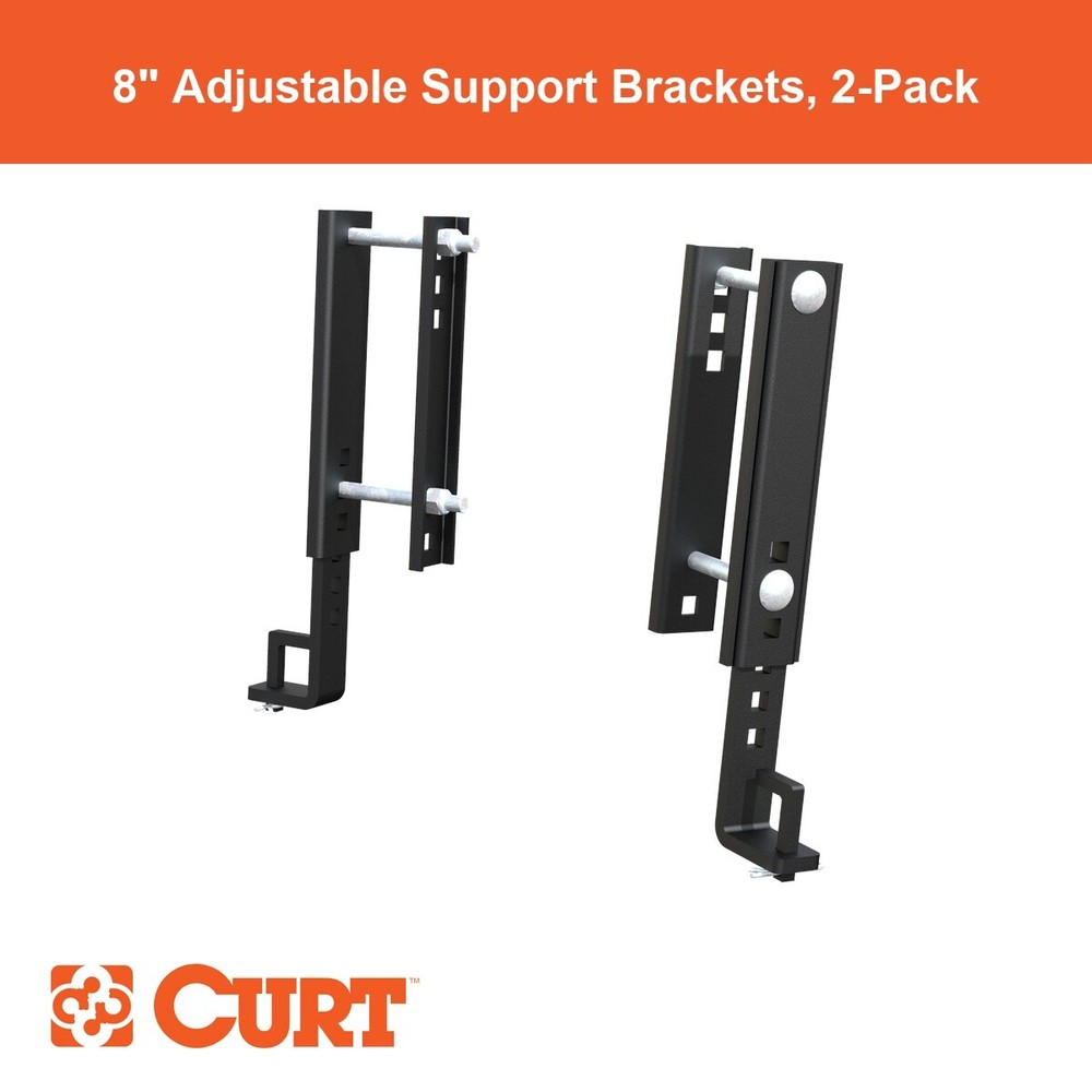 Replacement TruTrack 8"Adjustable Support Brackets (2-Pack)