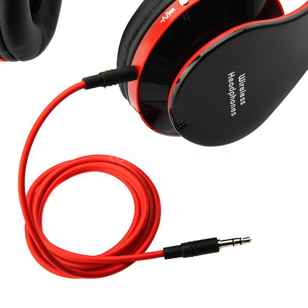 AudioBLUE-Wireless Bluetooth Foldable Headphone Headset-iPhone-Samsung-BK