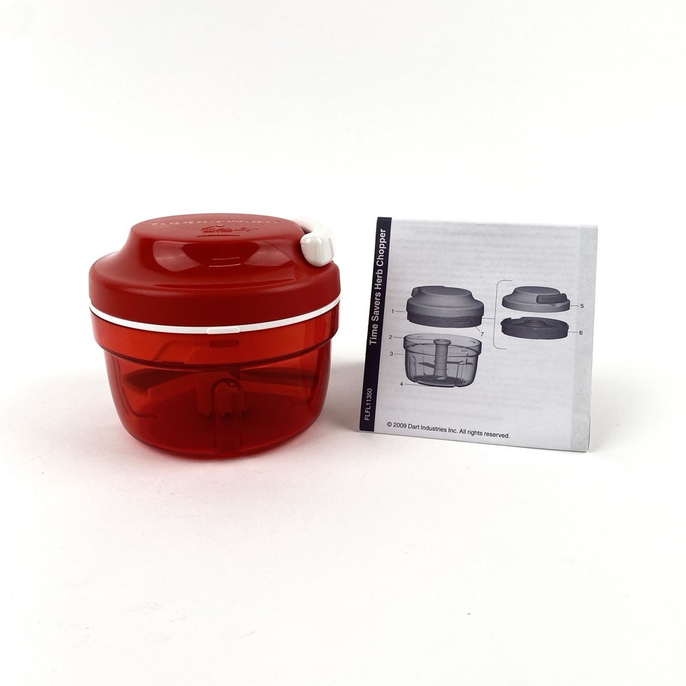 Tupperware SuperSonic Herb Chopper Compact 300 ml Capacity