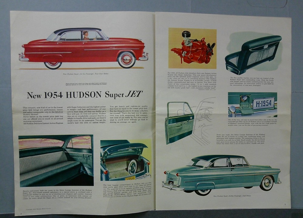 1954 Hudson Sales Catalog