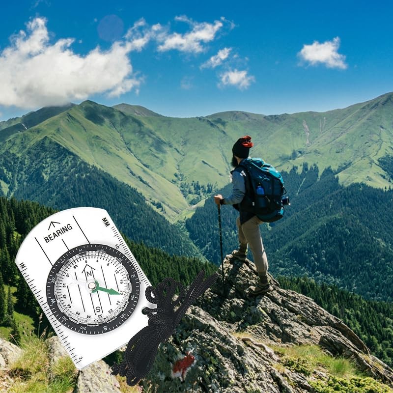 Land Navigation Compass Military Grade Digital Compass Measuring Compass Tool