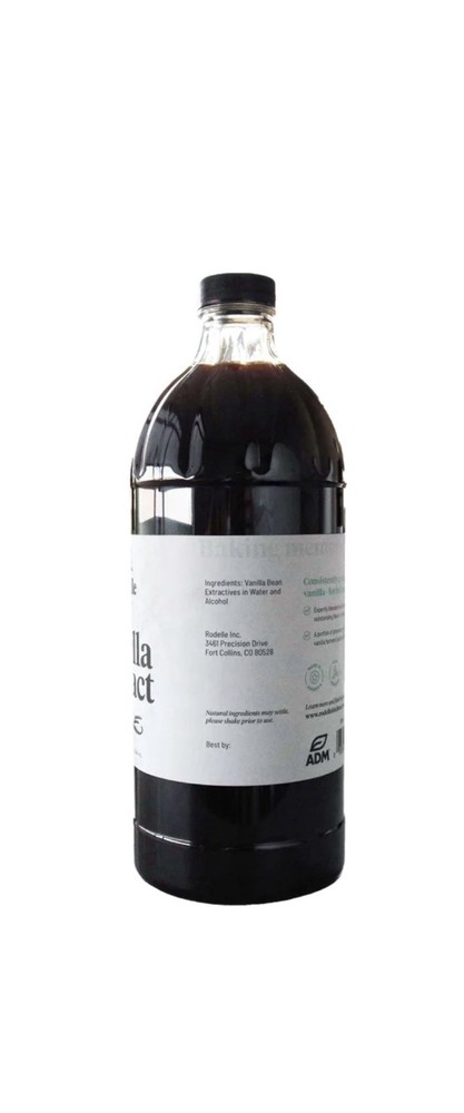Rodelle Pure Vanilla Extract, 32 fl oz