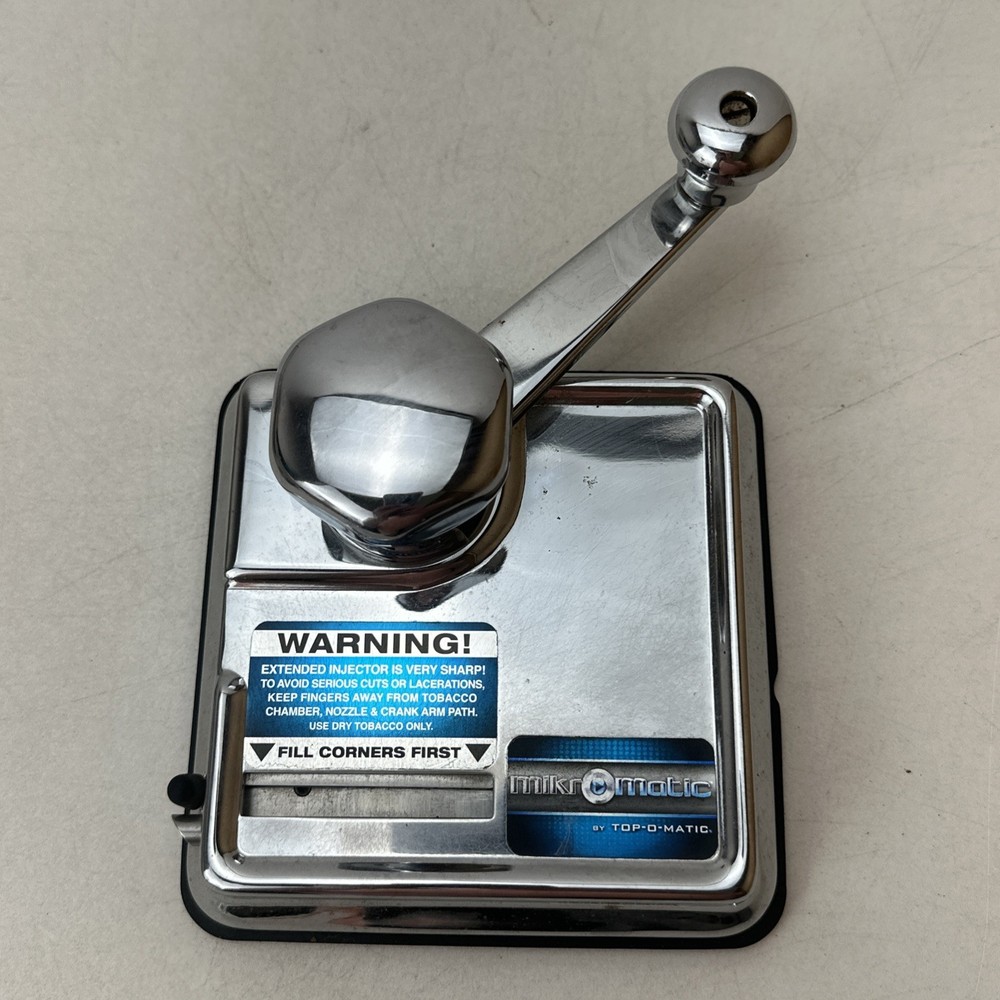 Mikromatic Cigarette Machine by Top-O-Matic Pre-owned