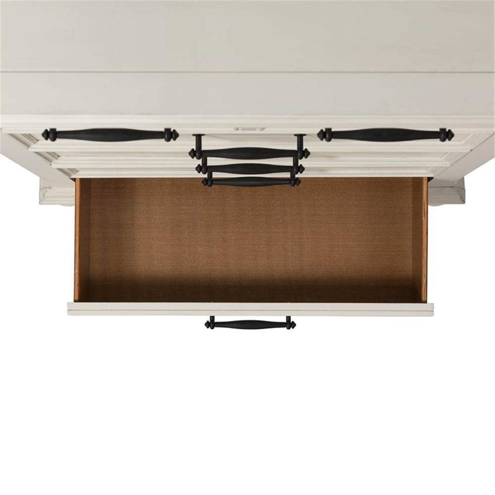 Pemberly Row Transitional King Platform Storage 4PC Bedroom Set
