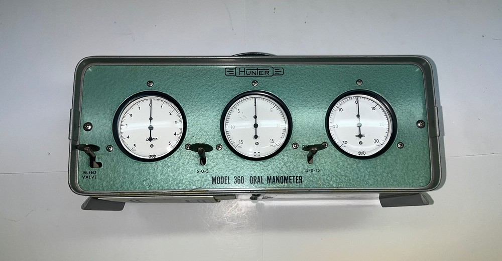 Hunter Model 360 Oral Manometer University Surplus WE SHIP