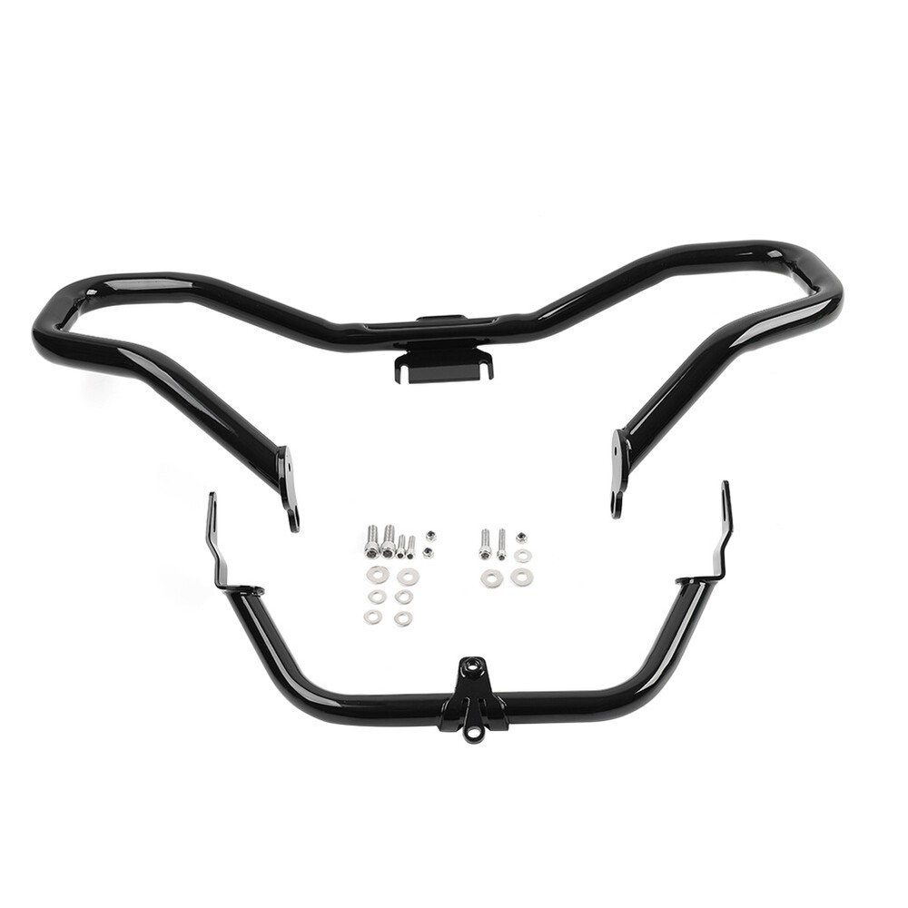 Engine Guard Bar Fairing Support Bracket For Harley Road Glide FLTRX 15-23 Black