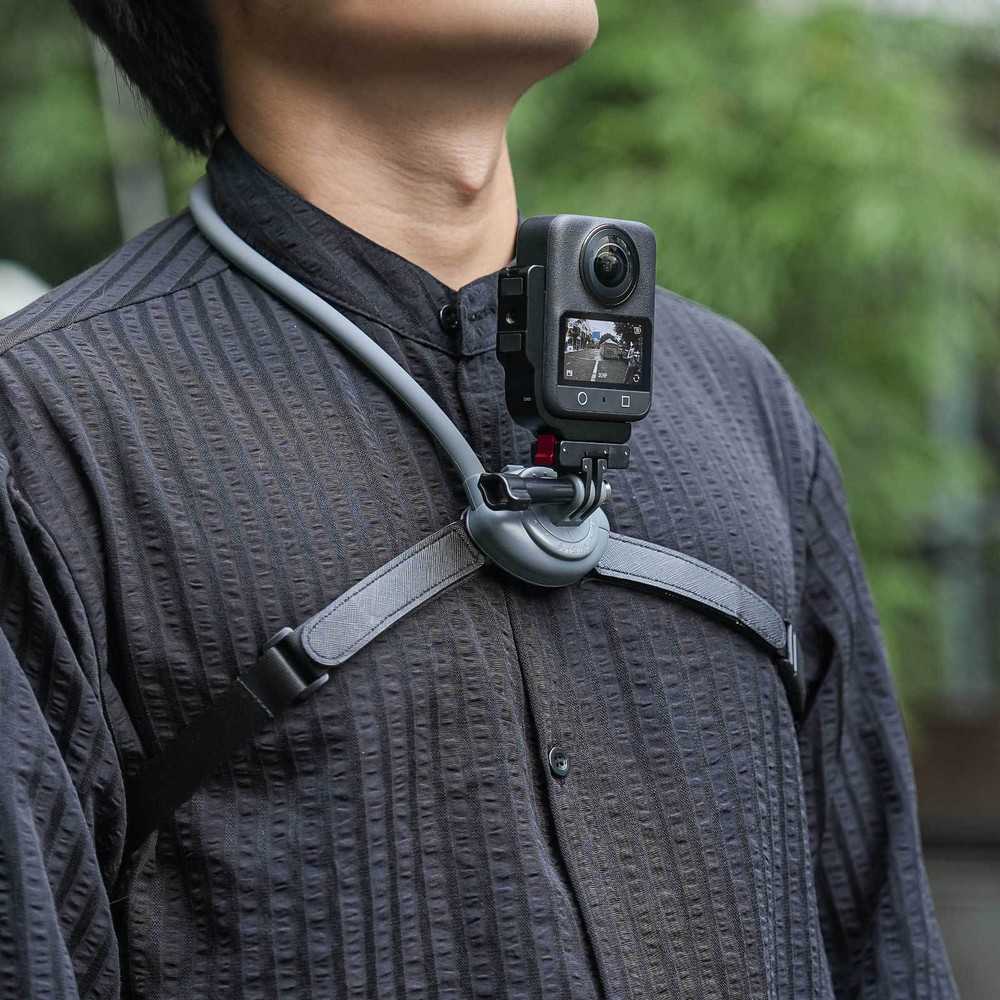 L-shaped Magnetic Quick Release Mount for DJI Osmo 360 Horizontal Vertical