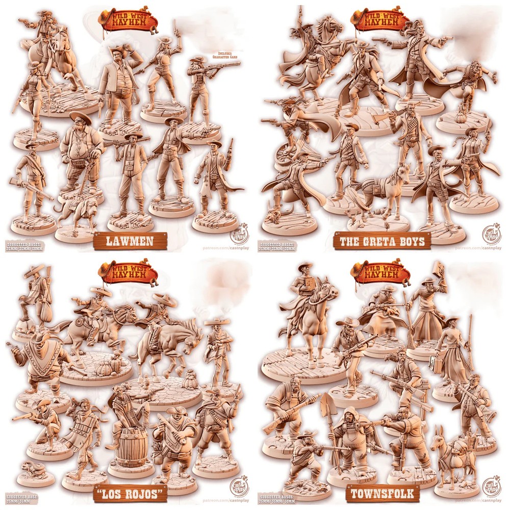 Complete Cowboy Miniature