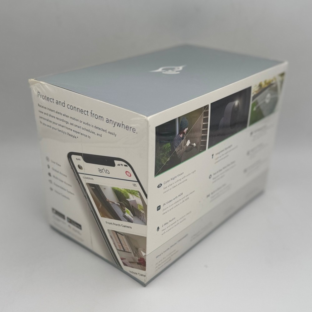 Arlo Pro 3 4-Camera Security Camera System VMS4440P-100NAS