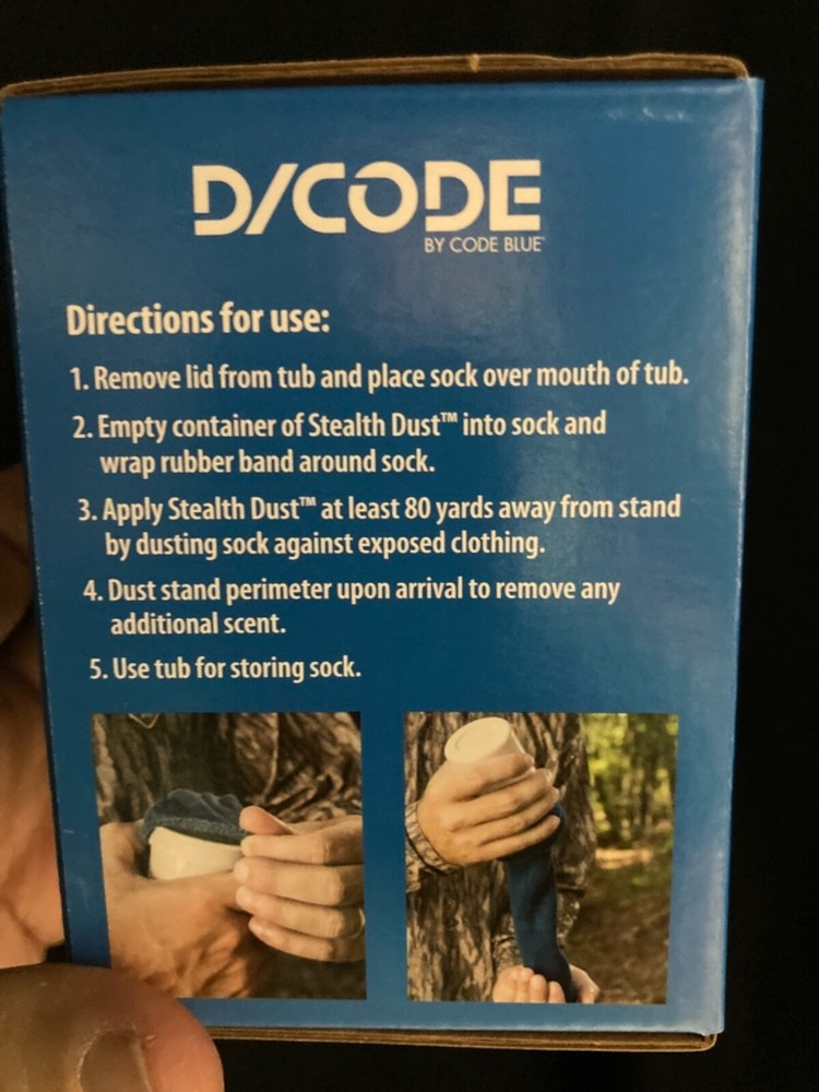 D/CODE STEALTH DUST ODOR NEUTRALIZER BY COD BLUE