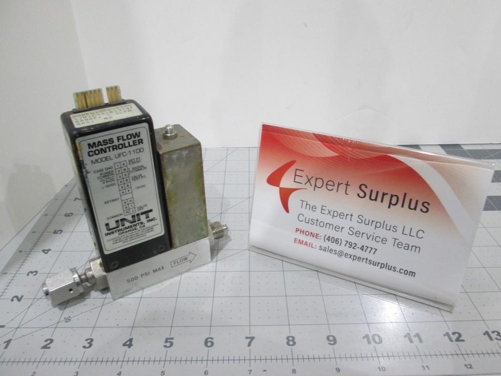 Unit, UFC-1100, Mass Flow Controller, N2, 1 SLPM, Used