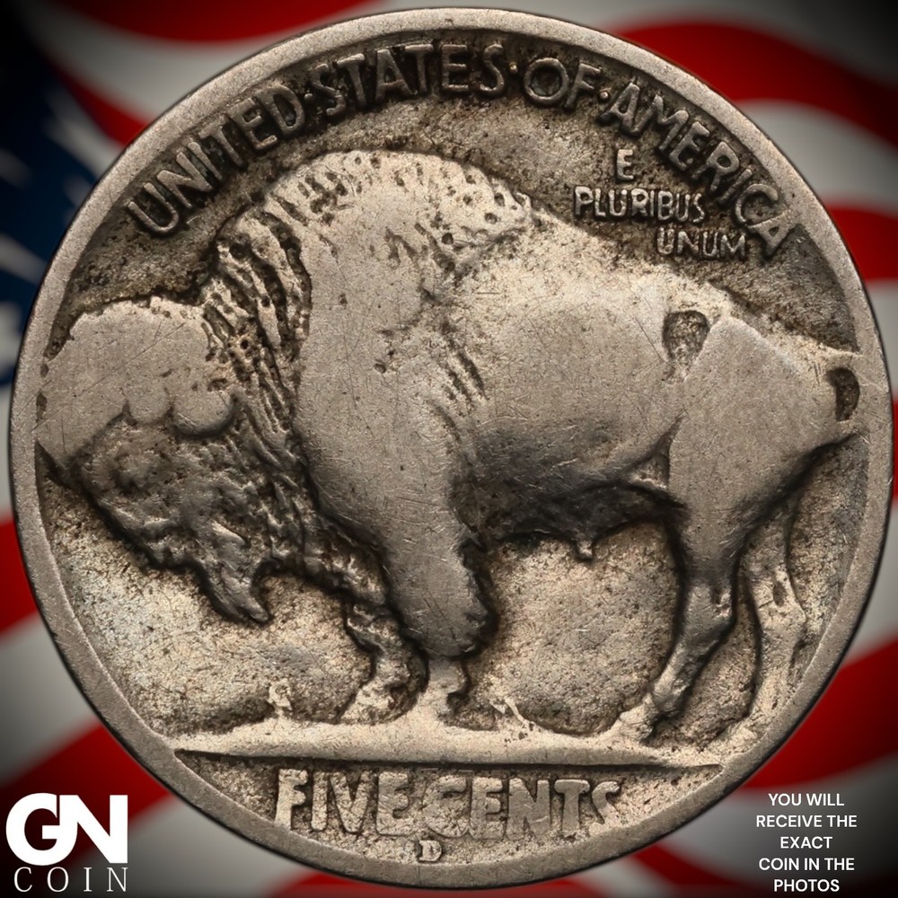 1919 D Buffalo Nickel A3426