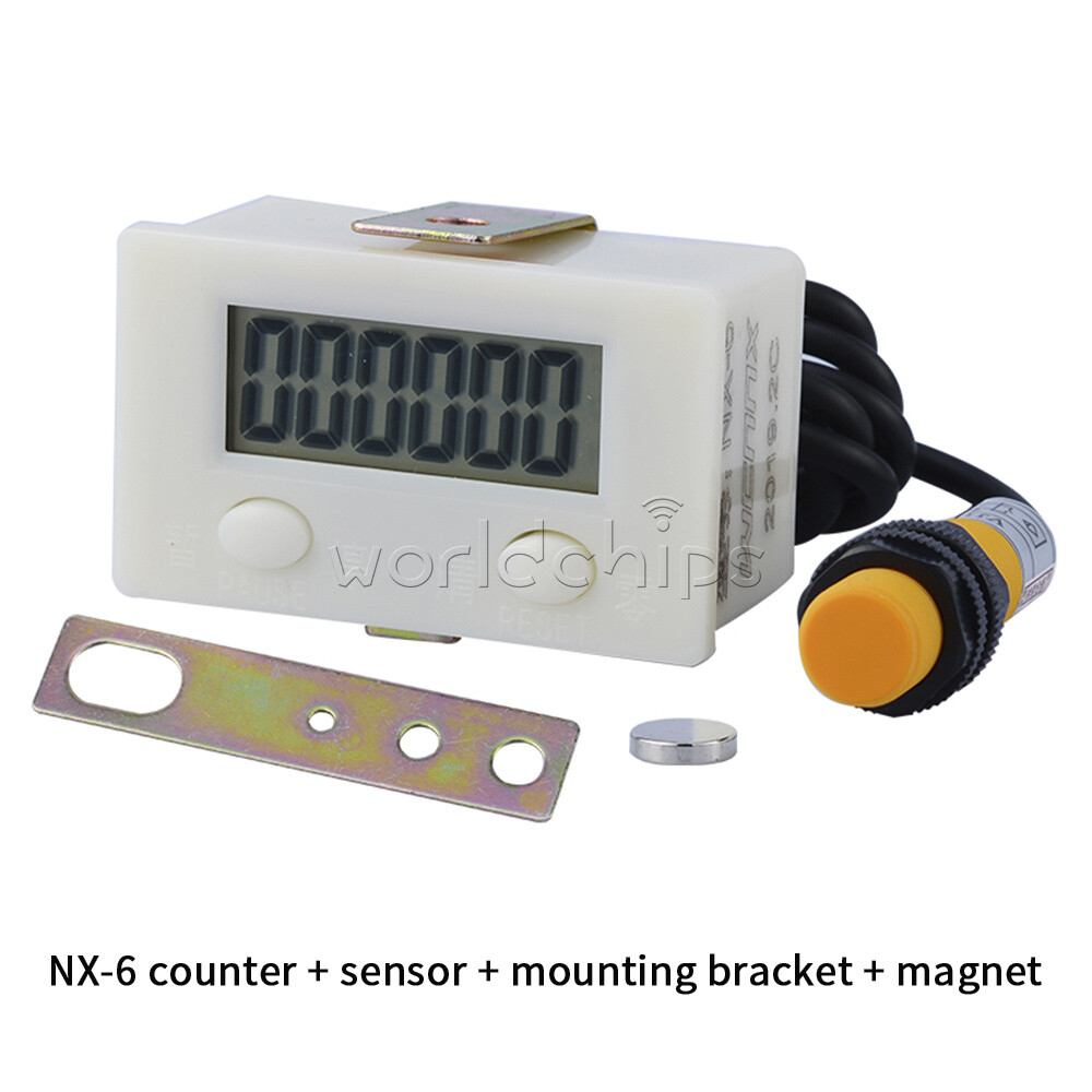 5/6 Digit Digital Electronic Counter Puncher Magnetic Inductive Proximity Switch