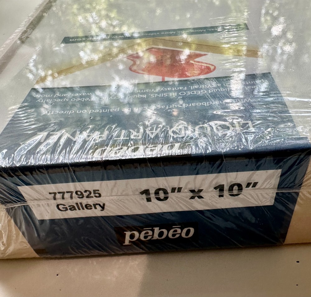 Pebeo Liquid Art Panel - 10" x 10"