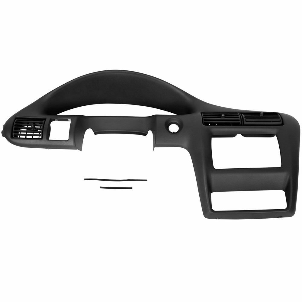 Black Painted Dash Panel Speedometer Trim Bezel For 2000-2005 Chevy Cavalier