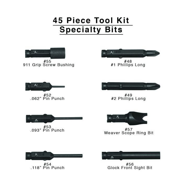 Lyman Master Gunsmith Tool Kit 45 Piece Set 7991360